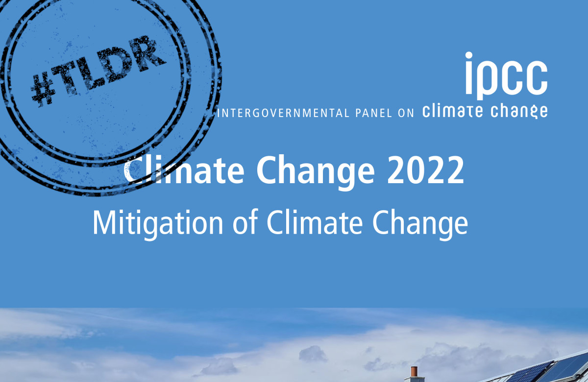 The latest IPCC report explained by Jan Raes CIRCL